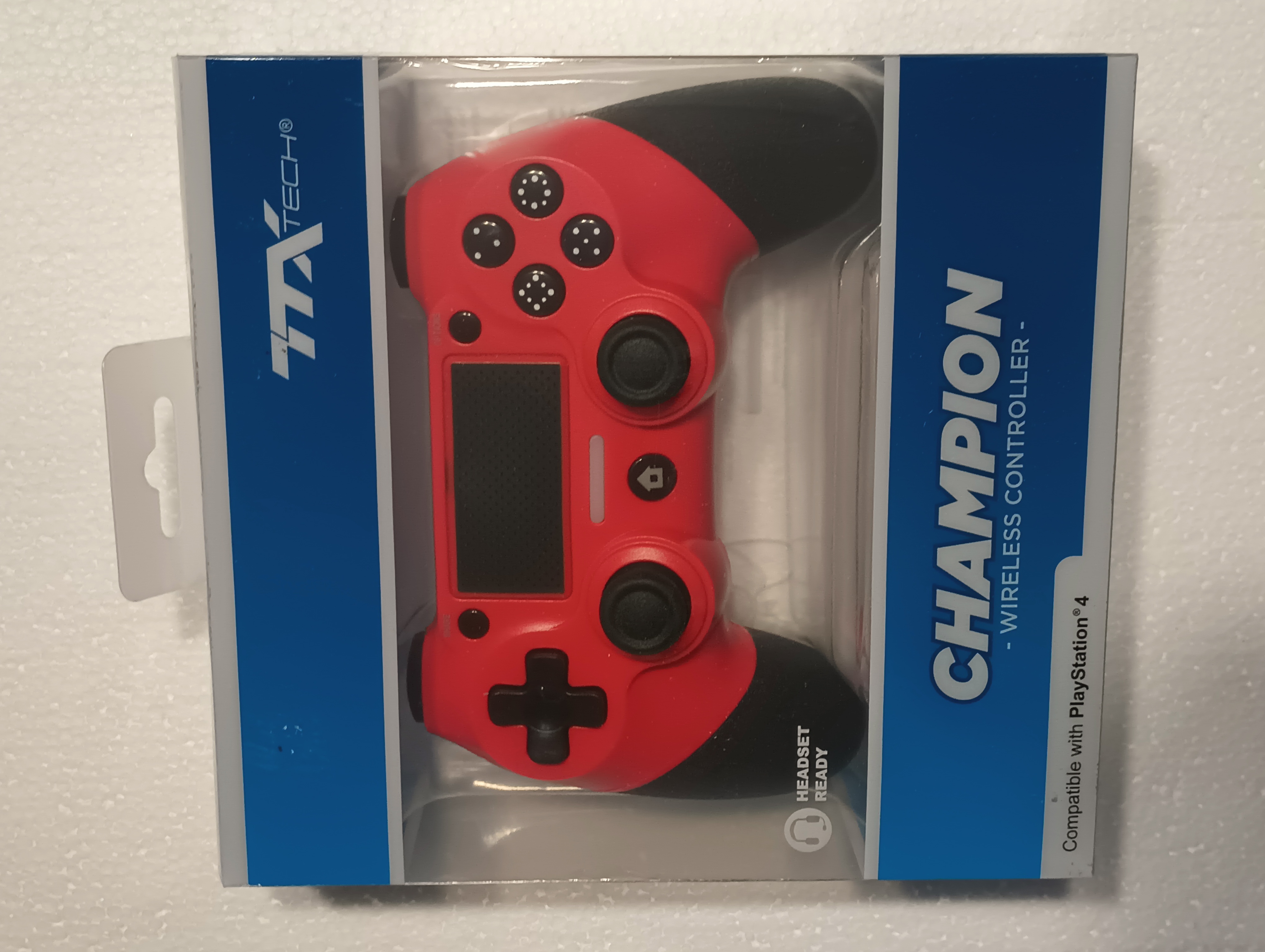 Red TTX PS4 Wireless Controller (New)